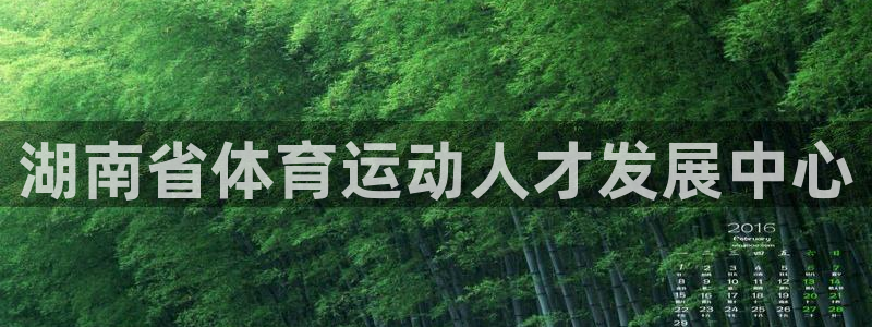 利记官网下载平台注册要钱吗安全吗：湖南省体育运动人才发展中心