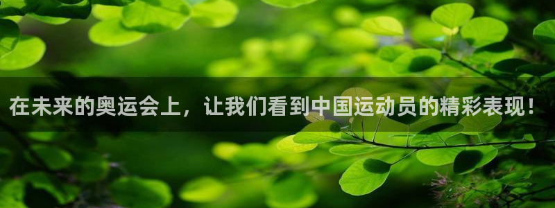 利记官网下载联系电话：在未来的奥运会上，让我们看到中